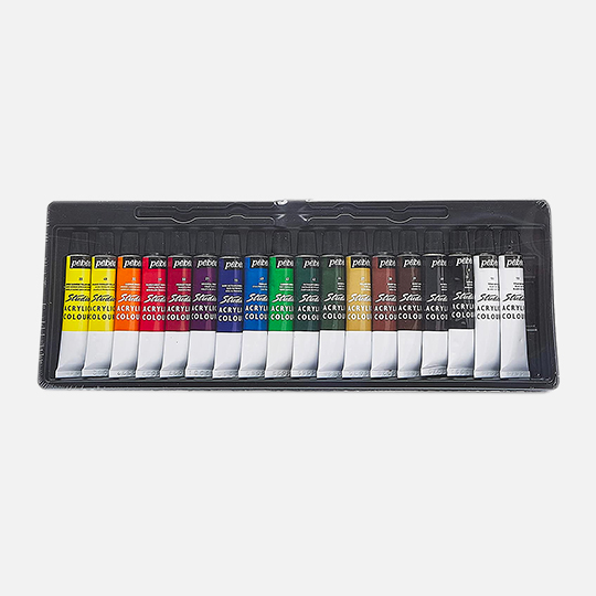 PEBEO Studio Acrylic Paint 12ml Set x 18