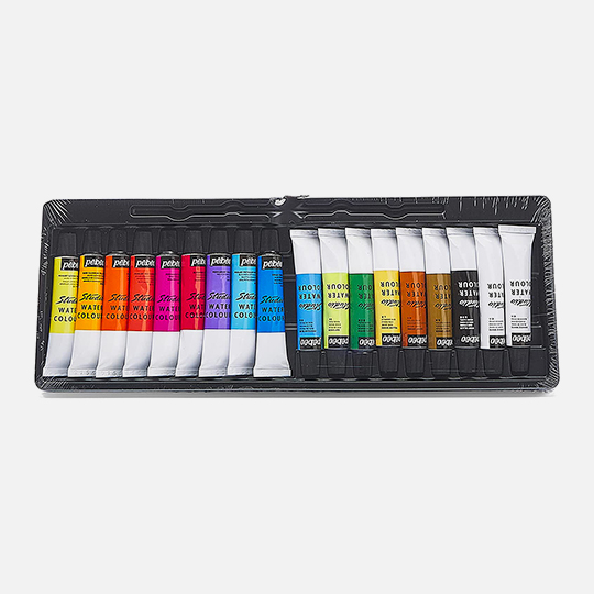 PEBEO Studio Watercolor Paint 12ml Set x 18