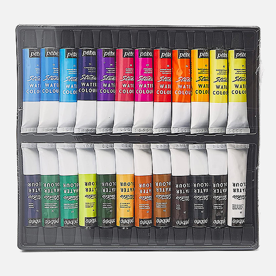PEBEO Studio Watercolor Paint 12ml Set x 24