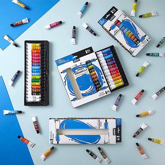 PEBEO Studio Watercolor Paint 12ml Set x 24