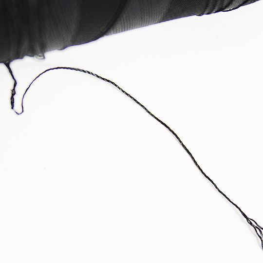 RINATA Polyester Thread 128 x 1000m Black