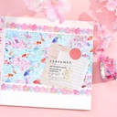 BGM Foil Washi Tape 30mm Koi & Fish