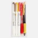 ZEBRA Sarasa Mildliner Travel Series Dragon Set x 5