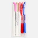 ZEBRA Sarasa Mildliner Travel Series The Eiffel Tower Set x 5