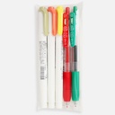 ZEBRA Sarasa Mildliner Travel Series Bellissimo Set x 5
