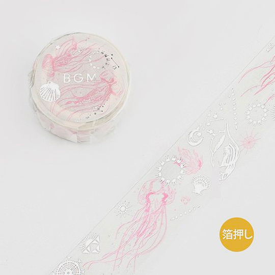 BGM Washi Tape 20mm Jellyfish