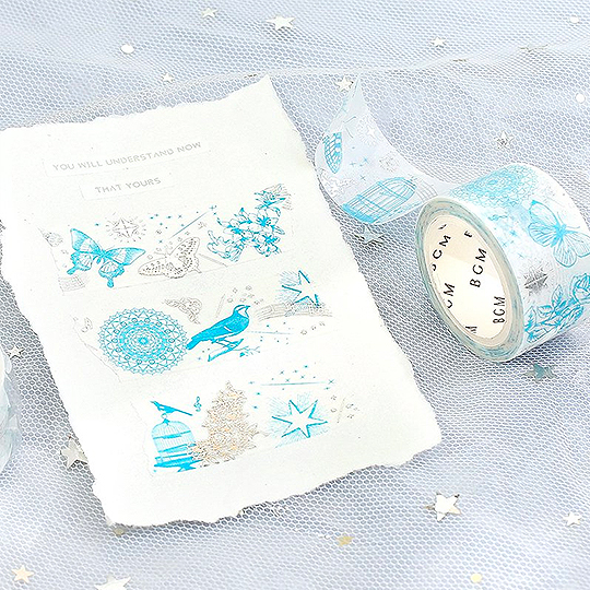 BGM Washi Tape 20mm Music Notes