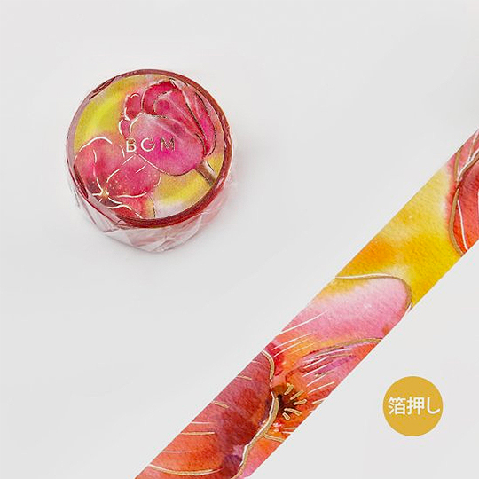BGM Washi Tape 20mm Flower Utsukinko