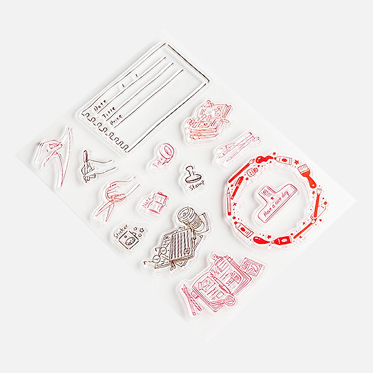 BGM Clear Stamp Document Stamp