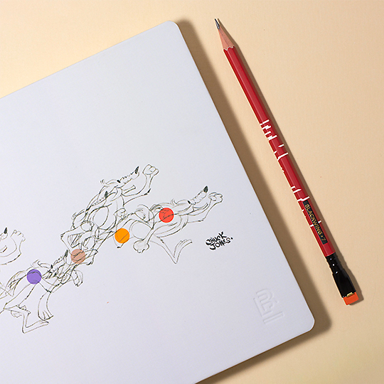 BLACKWING Volume 7 The Animation Pencil (Buy 12 Pieces & Get A Free Original Box)