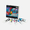 DERIVAN Matisse Flow Acrylic 75ml Intro Set x 5