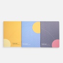 FOOTNOTES Sun Series: It is Only After Noon Notebook 100gsm A6 x 24 x 3