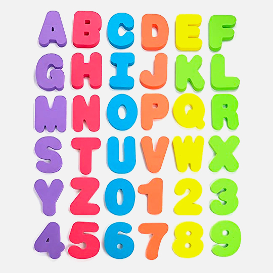 KRAFTY KIDS FOAM-FUN Letters & Numbers