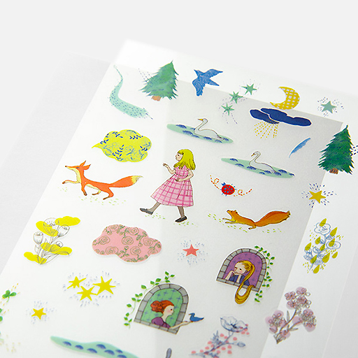 MIDORI Transfer Sticker Motifs Storybook