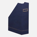 RHODIA Leather Magazine Rack Midnight