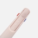 ZEBRA Blen Latte 3-Color Ball Pen 0.5mm Red Bean Latte