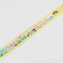 BGM Clear Washi Tape 30mm Yellow Flim