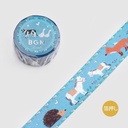 BGM Clear Washi Tape 20mm Special Ribbon Ranch