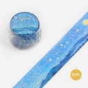 BGM Clear Washi Tape 30mm Special Dot Starry Night