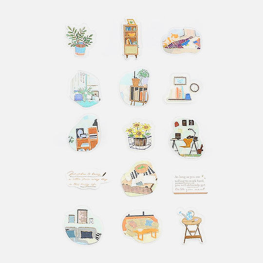 BGM Deco Sticker Lifestyle Living at Home