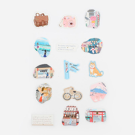 BGM Deco Sticker Lifestyle Japan Travel
