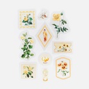 BGM Deco Sticker Decoration Post Office Garden Yellow