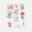 BGM Deco Sticker Decoration Post Office Garden Red