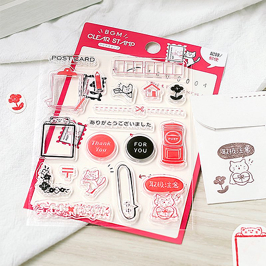 BGM Clear Stamp Record / Mail