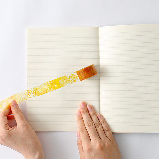 KOHAKU Green Flesh Transparency Washi Tape 20mm Mimoza