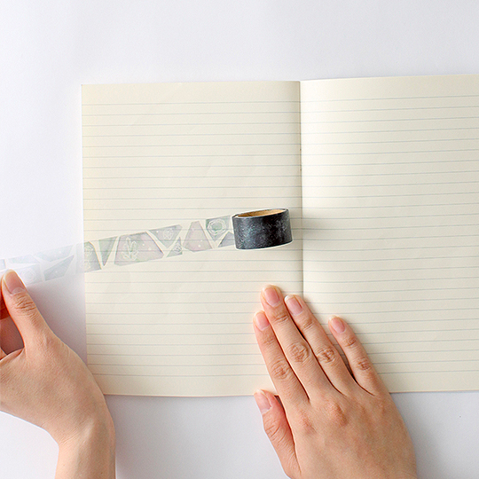 KOHAKU Green Flesh Transparency Washi Tape 20mm Ore