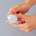 KOKUYO Bobbin Masking Tape Case with Cutter White