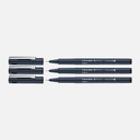 SCHNEIDER Pictus Drawing Pen Black Set x 3