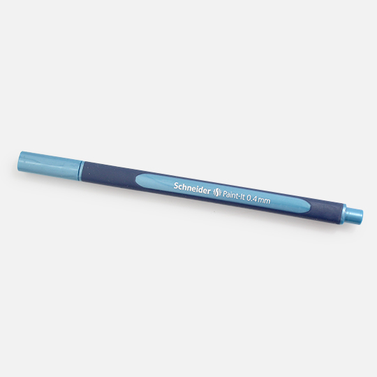 SCHNEIDER Paint-It Metallic Roller Pen Polar Blue Metallic