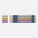 SCHNEIDER Paint-It Metallic Roller Pen Set x 4