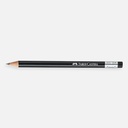 FABER-CASTELL Perfect Black Graphite Pencil B
