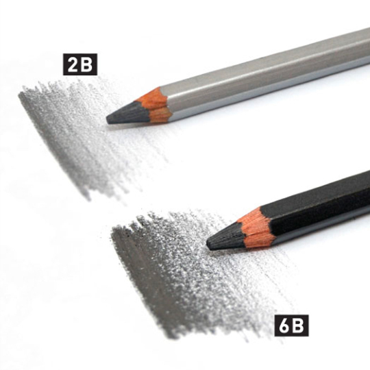 ARTGRAF Water-Soluble Jumbo Lead Graphite Pencil 2B