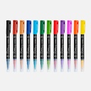 MUNGYO Calligraphy Twin Marker Basic Set x 6