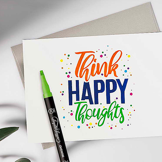 MUNGYO Calligraphy Twin Marker Basic Set x 6