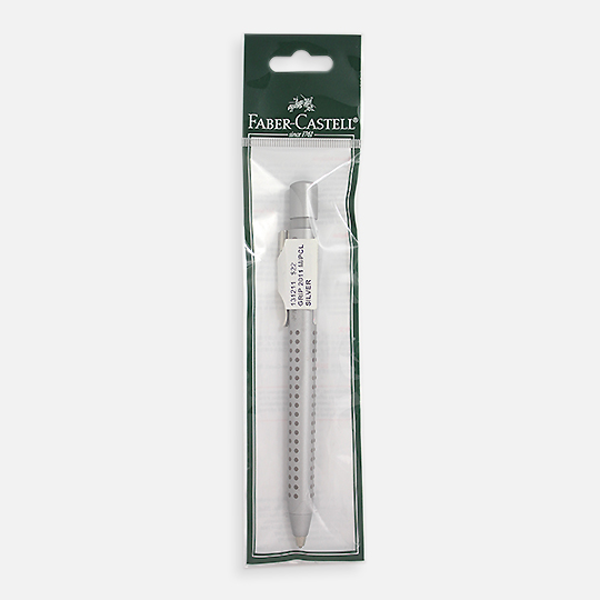 FABER-CASTELL Grip 2011 SIlver Mechanical Pencil 0.7mm