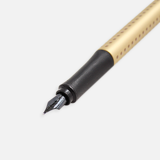 FABER-CASTELL GRIP EDITION FP-M,GOLD