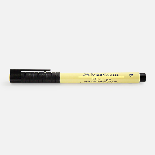 FABER-CASTELL Pitt Brush Pen Dark Cadmium Yellow