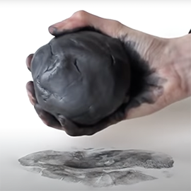 ARTGRAF Water-Soluble Drawing Graphite Putty 450g