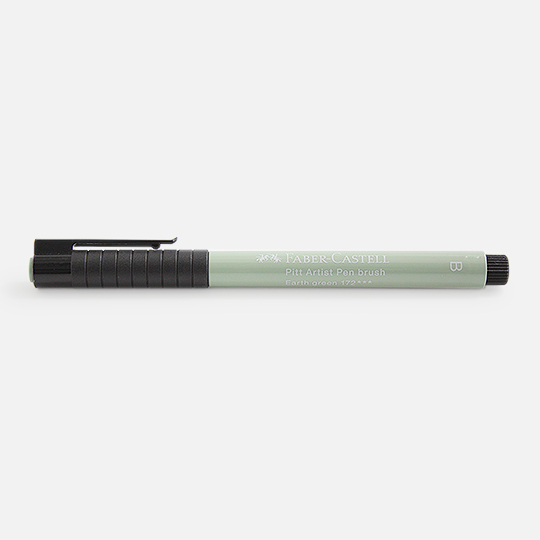 FABER-CASTELL Pitt Brush Pen Earth Green