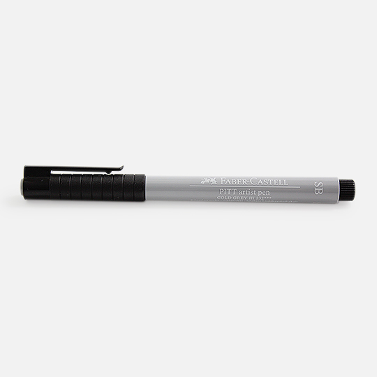FABER-CASTELL Pitt Soft Brush Pen Cold Grey III
