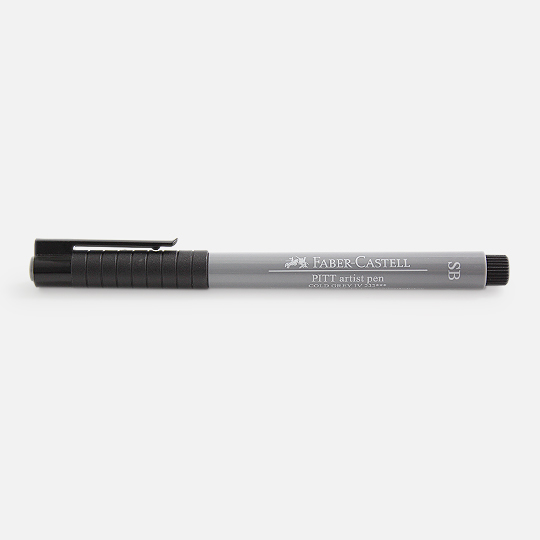 FABER-CASTELL Pitt Soft Brush Pen Cold Grey IV