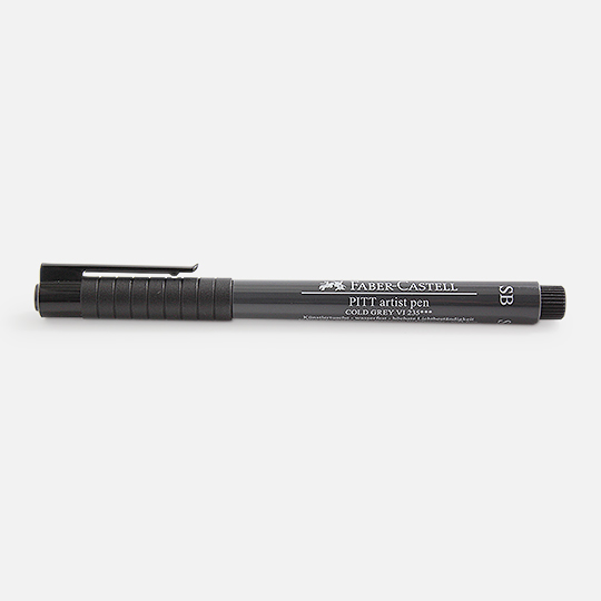 FABER-CASTELL Pitt Soft Brush Pen Cold Grey VI