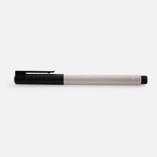 FABER-CASTELL Pitt Soft Brush Pen Warm Grey III