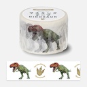 OKINA Dinosaur Washi Tape 30mm x 7m Tyrannosaurus