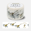 OKINA Dinosaur Washi Tape 30mm x 7m Velociraptor