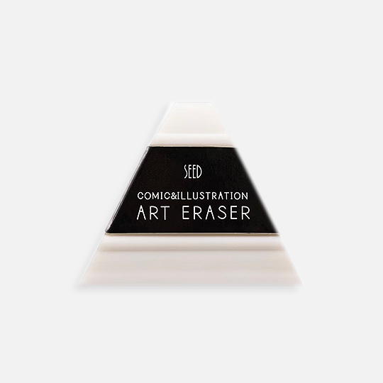 SEED Komikeshi Triangle Art Eraser